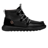 REYES BOOT LEATHER BLACK/BLACK