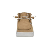 WENDY PEAK HI SUEDE TAN