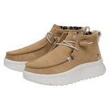 WENDY PEAK HI SUEDE TAN