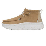WENDY PEAK HI SUEDE TAN