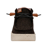 WENDY PEAK HI WOOL BLACK
