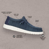 WALLY STRETCH SOX NAVY
