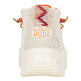 WENDY PEAK HI SUEDE IVORY
