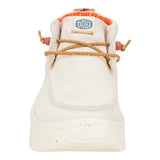 WENDY PEAK HI SUEDE IVORY