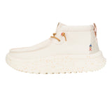 WENDY PEAK HI SUEDE IVORY