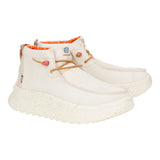 WENDY PEAK HI SUEDE IVORY