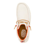 WENDY PEAK HI SUEDE IVORY