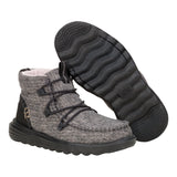 REYES HEATHERED BLACK