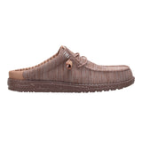 WALLY SLIP STRETCH SOX DEEP TAUPE/CHANTERELLE TAN