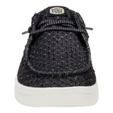 WENDY RISE PERF CANVAS BLACK