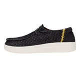 WENDY RISE PERF CANVAS BLACK