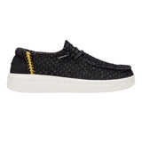 WENDY RISE PERF CANVAS BLACK