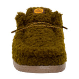 WALLY SLIPPER DARK OLIVE/MULTI