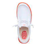 WALLY FUNK POP WHITE/TOMATO ORANGE