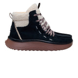 WENDY PEAK APRES SUEDE COZSTIT BLACK/TAN