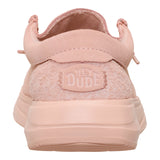 WENDY COMF SUEDE LACE PRINT ROSE DUST