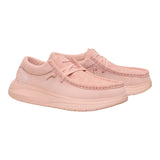 WENDY COMF SUEDE LACE PRINT ROSE DUST