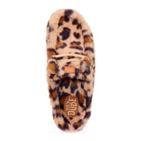 WENDY SLIPPER LEO FUR TAN/MULTI