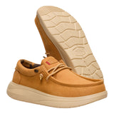WALLY COMF WORN TWILL BONE BROWN/OLIVE GREY