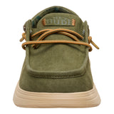 WALLY COMF WORN TWILL BURNT OLIVE/BOULDER TAN