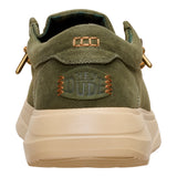 WALLY COMF WORN TWILL BURNT OLIVE/BOULDER TAN
