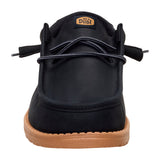 WALLY FULL GRAIN LEATHER BLACK/TOBACCO BROWN