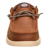 WALLY FULL GRAIN LEATHER ROBE BROWN/MOLE BROWN