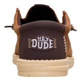 WALLY FULL GRAIN LEATHER ROBE BROWN/MOLE BROWN