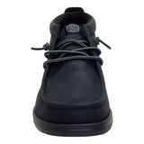 WALLY MID GRIPR LEATHER BLACK/BLACK