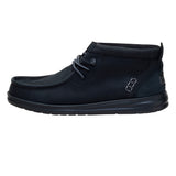 WALLY MID GRIPR LEATHER BLACK/BLACK