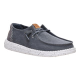 WENDY CHAMBRAY GRID CHARCOAL