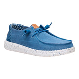 WENDY CHAMBRAY GRID ENSIGN BLUE
