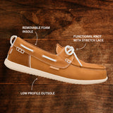 HARBOR BREEZE LO CLASSIC BONE BROWN