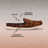 HARBOR BREEZE LO SLIP LEOPARD
