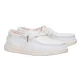WENDY FRAYED CANVAS SNOW WHITE