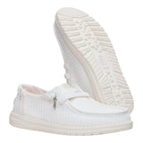 WENDY FRAYED CANVAS SNOW WHITE