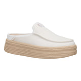 AUSTIN LIFT ESPADRILLE WOVEN EGRET