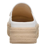 AUSTIN LIFT ESPADRILLE WOVEN EGRET