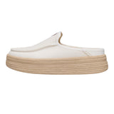 AUSTIN LIFT ESPADRILLE WOVEN EGRET