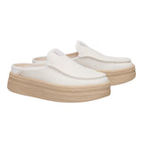 AUSTIN LIFT ESPADRILLE WOVEN EGRET