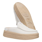 AUSTIN LIFT ESPADRILLE WOVEN EGRET