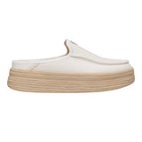 AUSTIN LIFT ESPADRILLE WOVEN EGRET