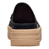 AUSTIN LIFT ESPADRILLE WOVEN BLACK