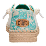WENDY ESPADRILLE HIBISCUS EGRET/MULTI