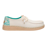 WENDY ESPADRILLE HIBISCUS EGRET/MULTI