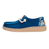 WENDY ESPADRILLE HIBISCUS ENSIGN BLUE/MULTI