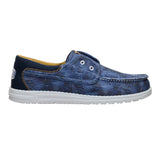 WALLY CRU WASHED PALM NAVY BLAZER/MULTI