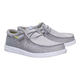WALLY FUNK STRETCH SPECKLE FLANNEL GREY/MULTI