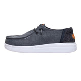 WENDY RISE CHAMBRAY GRID BLACK