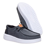 WENDY RISE CHAMBRAY GRID BLACK